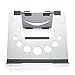 Aluminum Foldable Laptop Stand Adjustable Holder Compatible with Apple Mac MacBook Pro Air 10 to 15.6 Inch Notebook, Ventilated Portable Ergonomic Desktop Riser for Office Desk, Metal Silver Soundancethumb 4