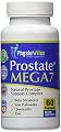 Prostate Mega7 #1 Top Rated Best Prostate Supplement For Men With Beta Sitosterol, Saw Palmetto, Quercetin Prostate Mega7 Prostate Health And Prostate Support Supplement 180 Capsules 3 Bottles