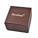 Readeel Military Men WristWatch Sports Watch Silicone Watch LED Light Dual-display Mens Watches, Black