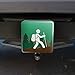 GRAPHICS & MORE Hiker Hiking Symbol Mountain Nature Tow Trailer Hitch Cover Plug Insert 2