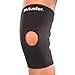 MUELLER Knee Sleeve Open Patella, Black, Large