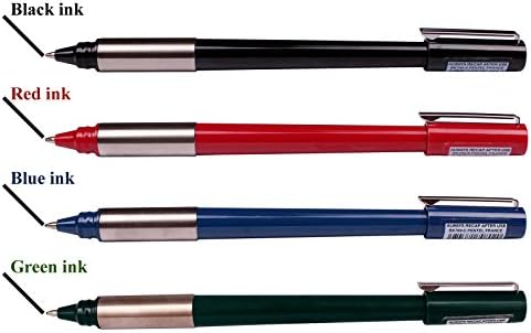 Pentel Line Style Ballpoint Pen Medium Point 0.8 mm (Pack of 4 Pens)
