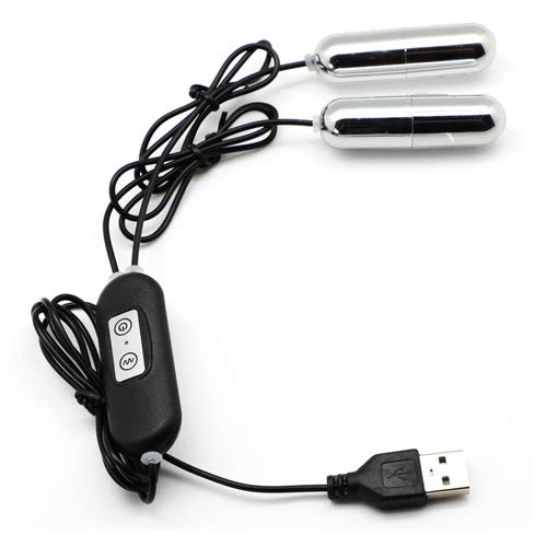 BeHorny Mega Power 10-Speed and Function Double Vibrating Love Egg, USB Powered