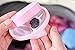 Washing Machine Floating Lint 2 Pcs, Reusable Flower-Type Washing Machine Filter Mesh Bag Hair Filter Net Pouch (Blue + Pink)