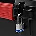 IRIS USA SIA-1000H BLK/RED 2PK [ECOM] IRIS 169 Quart Store-It-All Tote with Handle, Black, 43 Gallon