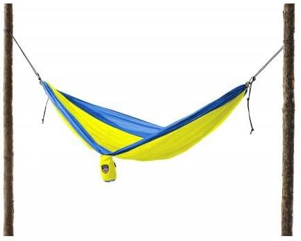 Grand Trunk Single Hammock Neon / Blue One Size