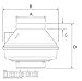 Fantech-FR140 Inline Centrifugal Duct Fans, Molded Housing, 6