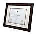 Kiera Grace Hailey Document Frame, 11 by 14-Inch Matted for 8.5 by 11-Inch Document, Dark Brown