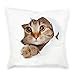 VIPbuy Super Soft Short Plush Square Decorative Throw Pillow Case Sofa Waist Cushion Cover 18