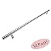 Cosmas 404-320SS True Solid Stainless Steel Construction 3/8 Inch Slim Line Euro Style Cabinet Hardware Bar Handle Pull - 12-5/8" (320mm) Hole Centers - 10 Pack