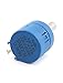 uxcell a14111100ux0695 10-Turn Rotary Wire Wound Potentiometer, 5K Ohm 6 mm Round Shaft, Blue