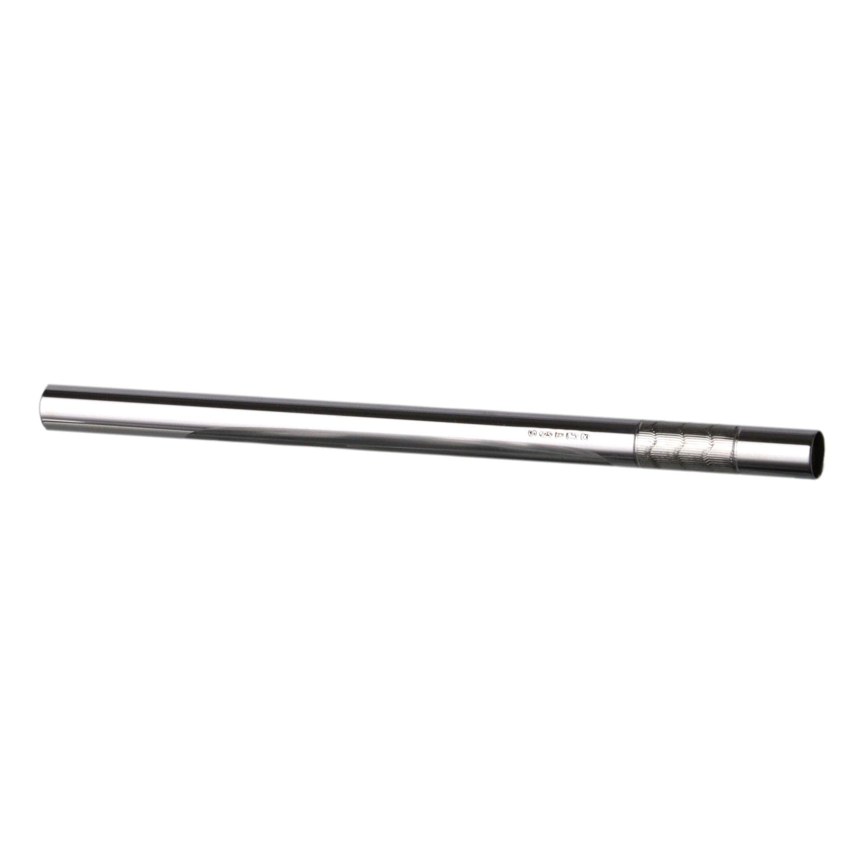 Cators Sterling Silver Short Drinks Martini Cocktail Straw 4" (10cm) - Luxury Reusable Cocktail Straw for Home & Bars. Short Straws with Engraved Tip. Comes in Velvet Pouch.
