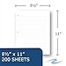 Roaring Spring Wide Ruled Loose Leaf Filler Paper, 3 Hole Punched, 11