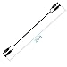 ACOPOWER 20 Feet 14AWG Solar Extension Cable with Female and Male connectors for 50W 70W 80W 105W 120W Portable Solar Panel (HY-EXT-20FT)