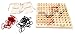 Rubber Road Rubber Band Wooden Board Game Pegboard and Geoboard | Educational Creative Imagination Stimulating Board Game and Arts and Crafts Toy