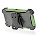 J.west Galaxy S7 Edge Case, Hybrid Dual Layer Combo Holster Case Heavy Duty Rugged Protective Case with Built-in Rotating Kickstand Swivel Belt Clip Holster for S7 Edge (Army Green)