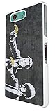 Sony Xperia Z3 Compact / Mini Banksy Grafitti Art Pulp Fiction Design Fashion Trend Case Back Cover Metal and Hard Plastic Case