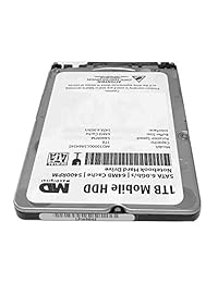 MaxDigitalData - Disco duro portátil de 1 TB 5400RPM 64 MB (caché de 0.276 in) SATA 6,0Gb s de 2,5 pulgadas para HDD Notebook