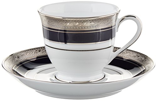 Noritake Crestwood Cobalt Platinum After Dinner Cup and Saucer