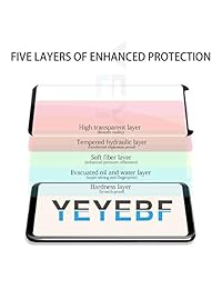 YEBF - Protector de pantalla para LG V30 (2 unidades)