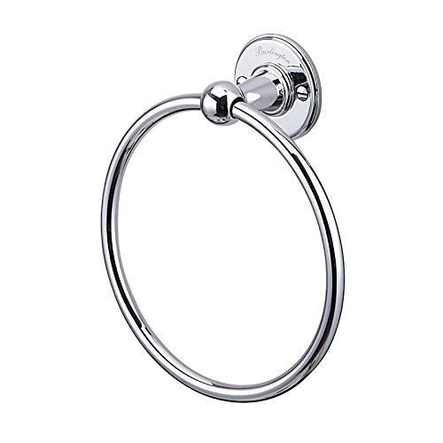 Retro Burlington Towel Ring in Nostalgia Design, Chrome