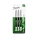SHARPIE Grip Pens, Fine Point, 3-Pack, Black (1758052)