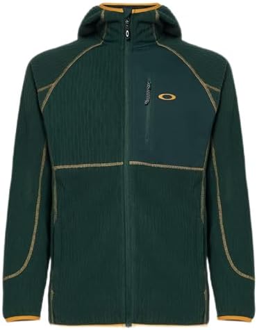 Oakley Mens Vista Full Zip Recycled Jacket, Grenache, X-Small at