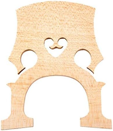 Timiy 4/4 Durable Aged Maple Cello Bridge for Musical Instrument Accessory