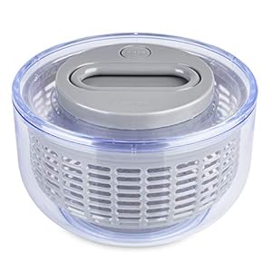 Jamie Oliver JB1210 Saladespinner, kunststof (afmetingen 21,5 x 21,5 x 13 cm)