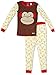 SkipHop Zoo Little Kid and Toddler Pajama Set, Marshall Monkey, 4T