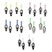 Generic Led Flash Tyre Wheel Valve Cap Light for Car Bike Bicycle Motorcycle Wheel Light Tire 10 Pack Red Yellow Blue Green