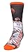 Kevin Durant Oklahoma City Thunder NBA Player Sublimation Mesh Crew Socks Men's Large 10-13 -For Bare Feet