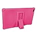HminSen Lenovo TAB 4 8 Case,(NOT for Lenovo Tab E8 TB-8304F or Plus Model TB-8704) Ultra Slim Soft Silicone Back Stand Cover for Lenovo TAB 4 8 TB-8504F TB-8504N Tablet 2017 Release, (Rose)