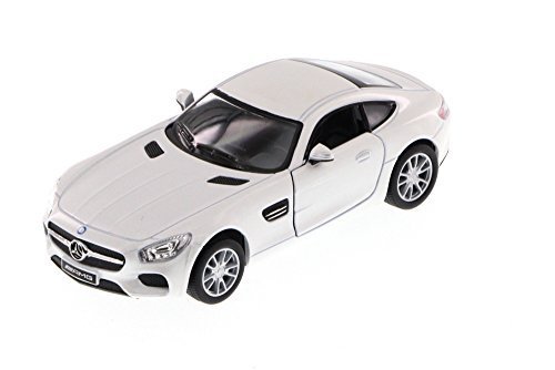 Kinsmart Mercedes-Benz AMG GT, White 5388D - 1/36 Scale Diecast Model Toy Car