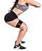 World of Fit Black Hip Resistance Band - Non-Slip Elastic Bands for Exercise - Workout Bands for Butt and Legs - Exercise Bands for Women/Men - Booty Bands Workout Equipment (L)