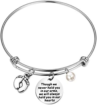 Sympathy Gift for Loss of a Loved One Baby Loss Remembrance Jewelry Miscarriage Keyring Baby Memorial Gift Hold You in My Heart