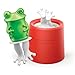 Zoku Individual Character Pops, Frog Ice Pop Mold, Easy-Release Silicone Design, Single Unit
