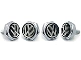Harvard kid DIY Car Parts License Plate Frame Screw Bolt Caps Covers for VW Volkswagen All Model