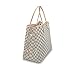 DMYTROVITCHUK V Style Bags Women Handbag Tote GM Shoulder Bag Organizer Beige Color Made Of Canvas Size 15.7 x 7.9 x 13