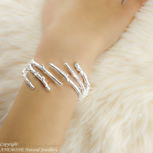 Modern Style, Everyday, Handmade,Wild Forest Twig,Greek Nature Inspired, Open, one size, Adjustable Bracelet