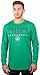 Ultra Game Men's Standard Long Sleeve Athletic Quick Dry Performance T-Shirt, Team Color, XX-Large