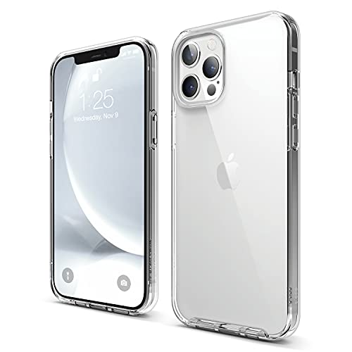 elago Transparent Hybrid Case Compatible with iPhone 12 Pro Max (6.7