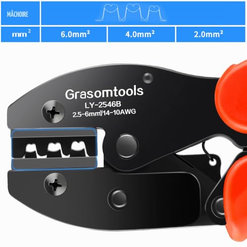 Solar Crimping Pliers for Solar Panel Photovoltaic Cable 2.5/4.0/6.0mm² (Solar Crimping Pliers)