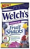 Welch's Fruit Snacks, Superfruit Mix, 5-Ounce Bags (Pack of 12)