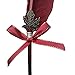 AWESOME Vintage Feather Quill Pen Deluxe Natural Swan Fountain Pen Nib Calligraphy Writing Quill Pen 9 Colors | Garnet