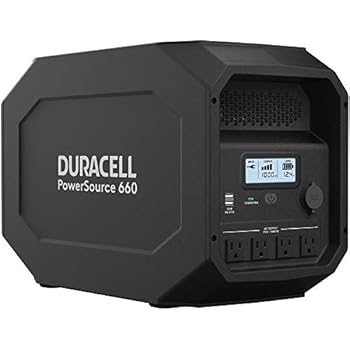 Amazon.com : Battery-Biz Duracell PowerSource 660, Quiet Portable Power