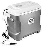 Igloo Iceless Thermoelectric Cooler (Silver/White, 28-Quart)
