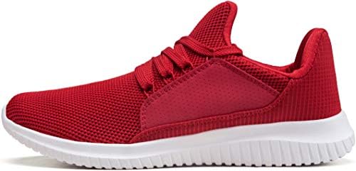 Krystory Casual Running Sneakers for Men and Women Breathable Lightweight Athletic Walking Shoes