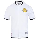 Pro Standard Mens NBA Los Angeles Lakers Souvenir Button Down White/Black S