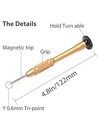 0,6 mm y Tri Point Destornillador Herramienta de desmontaje para iPhone 7 7 Plus Apple Watch